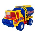 Anand Oil Truck Friction Powered Toy for Kids, 36 months + Age, Multi Color