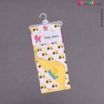 BABY STATION Hooded Double Layer Towel Hosiery Cloth with Tractor Print 1pc 0+m Age