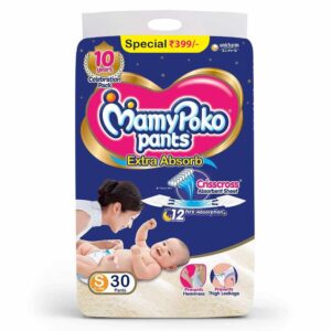MAMYPOKO Pants Extra Absorb Small (4 to 8kg)