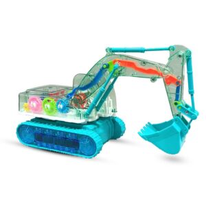 Buy Excavator Battery Toy with visible Gears - Green Online in India at uyyaala.com