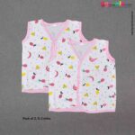 Sleeveless Jabla Set For babies With Assorted Prints