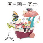 Home Popcorn Car Set for Babies - 55 pcs, Multi Color, 3+Y age