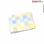 Baby Cotton Bath Towel with Checks Design 0+m Age