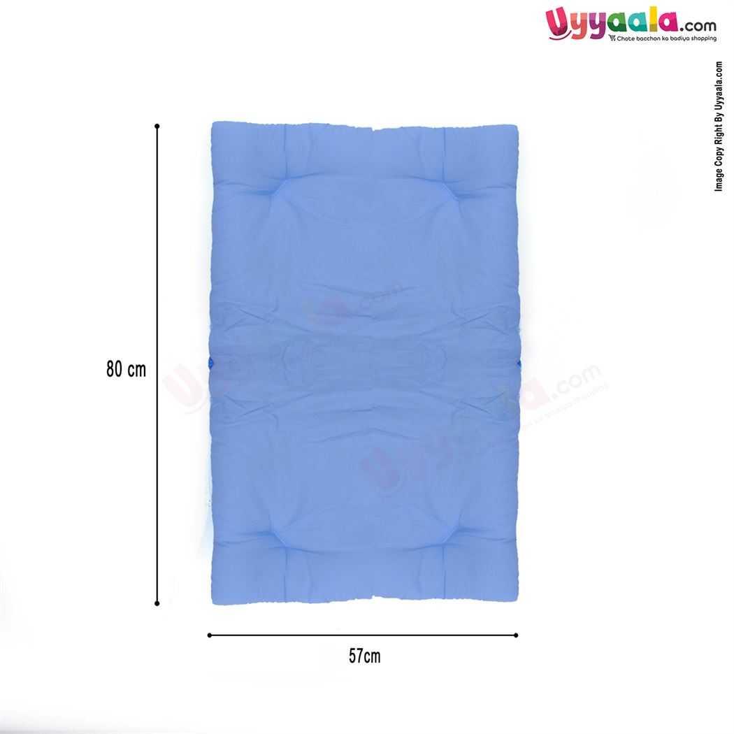 Baby velvet Bedding Set of 4 with Bolster and Pillow, Monkey Print 0 to 12m Age-uyyala-com.myshopify.com-Bedding-Happy Babies