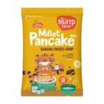 Buy Slurrp Farm Millet Pancake Mix with Banana Choco-Chip for Small Children - 150gms Online in India at uyyaala.com