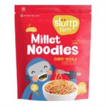 Slurrp Farm Hakka Millet Noodles in Red Curry Masala Flavour for Small Children - 192gms, 2years & above