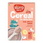Buy Slurrp Farm Millet Cereal for Baby with Ragi, Apple & Banana - 200gms Online in India at uyyaala.com