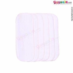 BABYDEN Cotton Terry Nappy Pads Double Layered for Babies