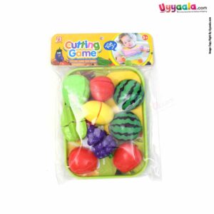 Fruit Cutting Game Much Fun to Play for Kids 3+Y Age, MultiColor