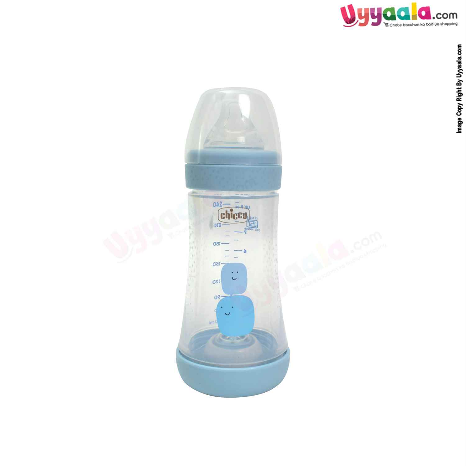 240ml feeding bottle for babies, Blue