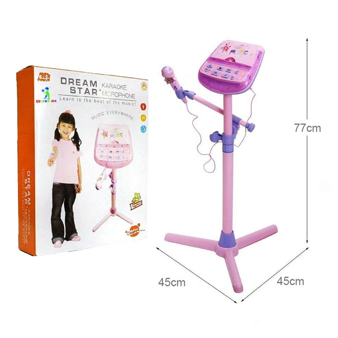 Dream Star Karaoke Microphone Play Set for kids 3+ Years, Pink