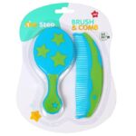 Buy 1st Step Soft Bristle Comb & Brush Set for Baby - Ocean Green Online in India at uyyaala.com