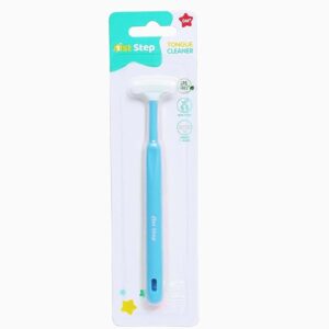 1st Step Tongue Cleaner with T head for Baby - Ocean Green