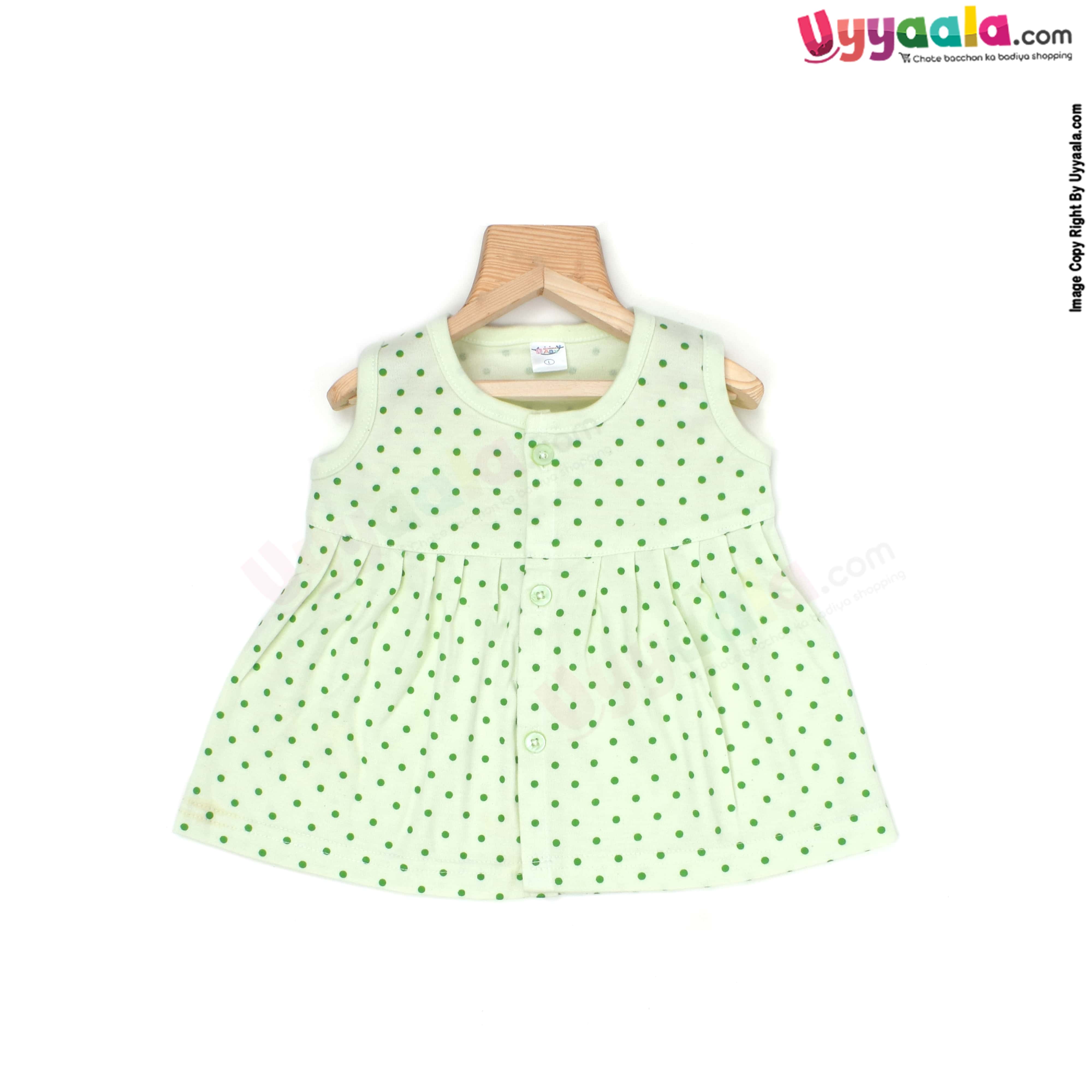 Sleeveless Baby Frock