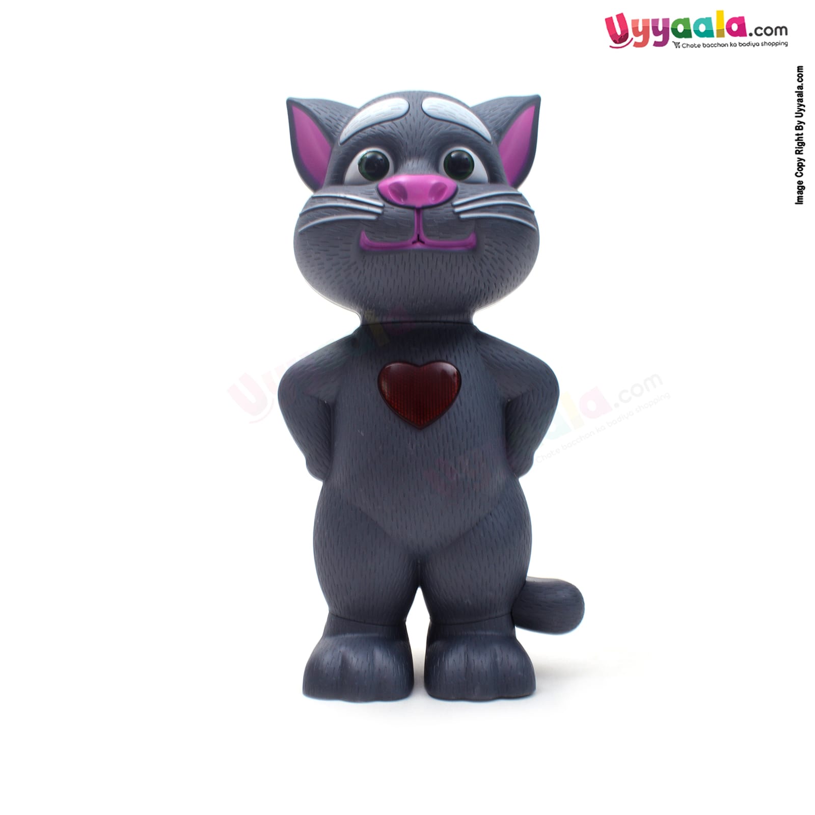 Intelligent Talking Tom Battery operated toy for Kids with light and Sounds 3+Y Age
