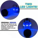 21 Hole Gatling Bubble Gun Toy with Liquid Bottle & Tray for Kids - 3+ Y age - Blue