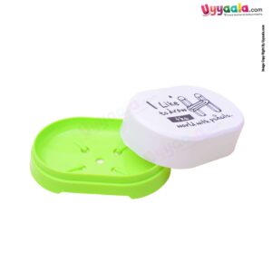 Soap Box With Letters print - Green
