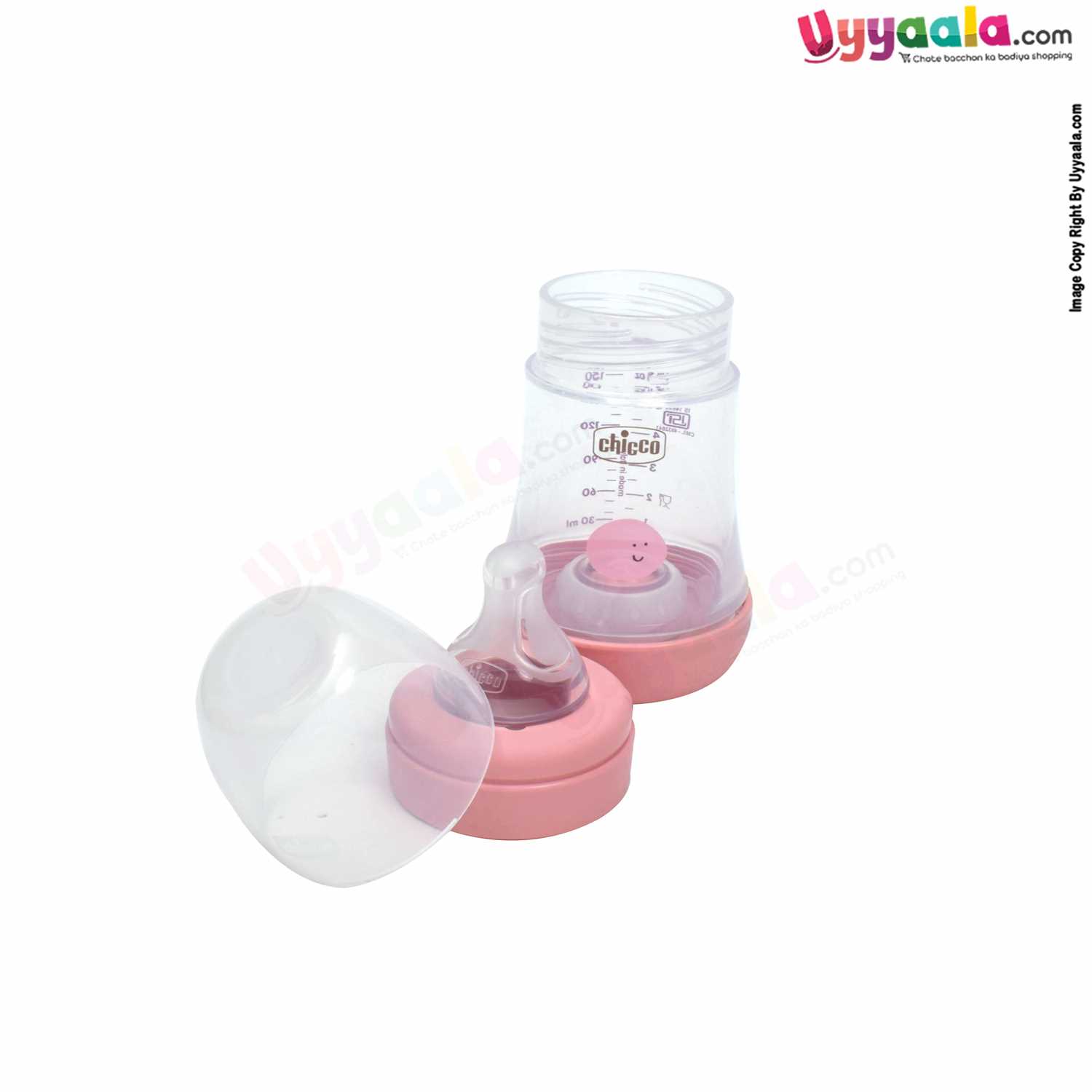Baby 150ml feeding bottle, Peach