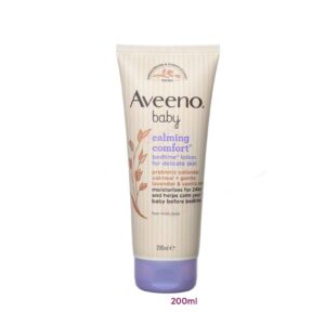 AVEENO BABY Calming comfort bed time lotion for delicate skin, lavender & vanilla- 200ml