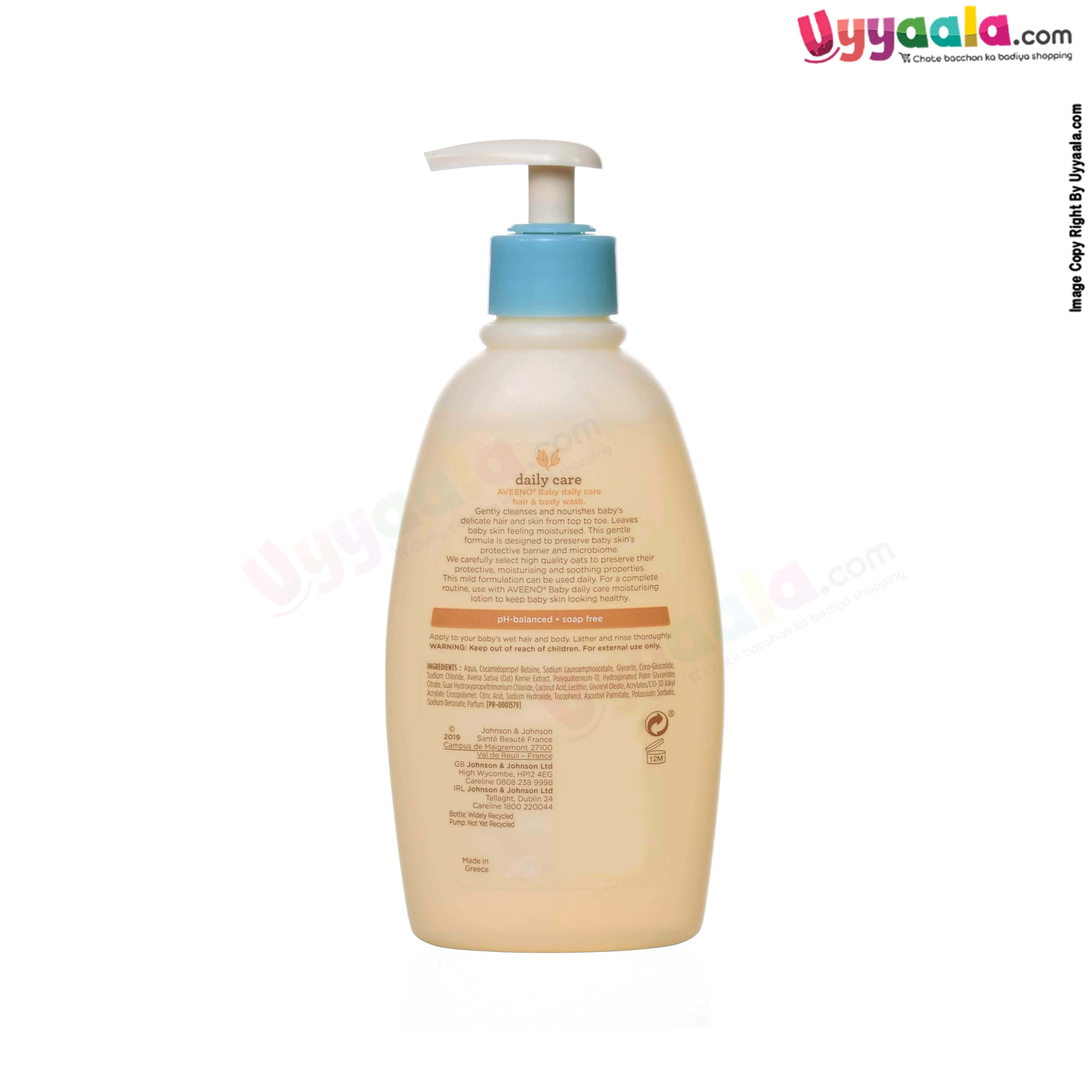 BABY daily care hair & body wash for sensitive skin