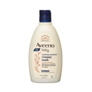 Aveeno Baby Creamy wash soothing hydration, natural oatmeal - 236 ml