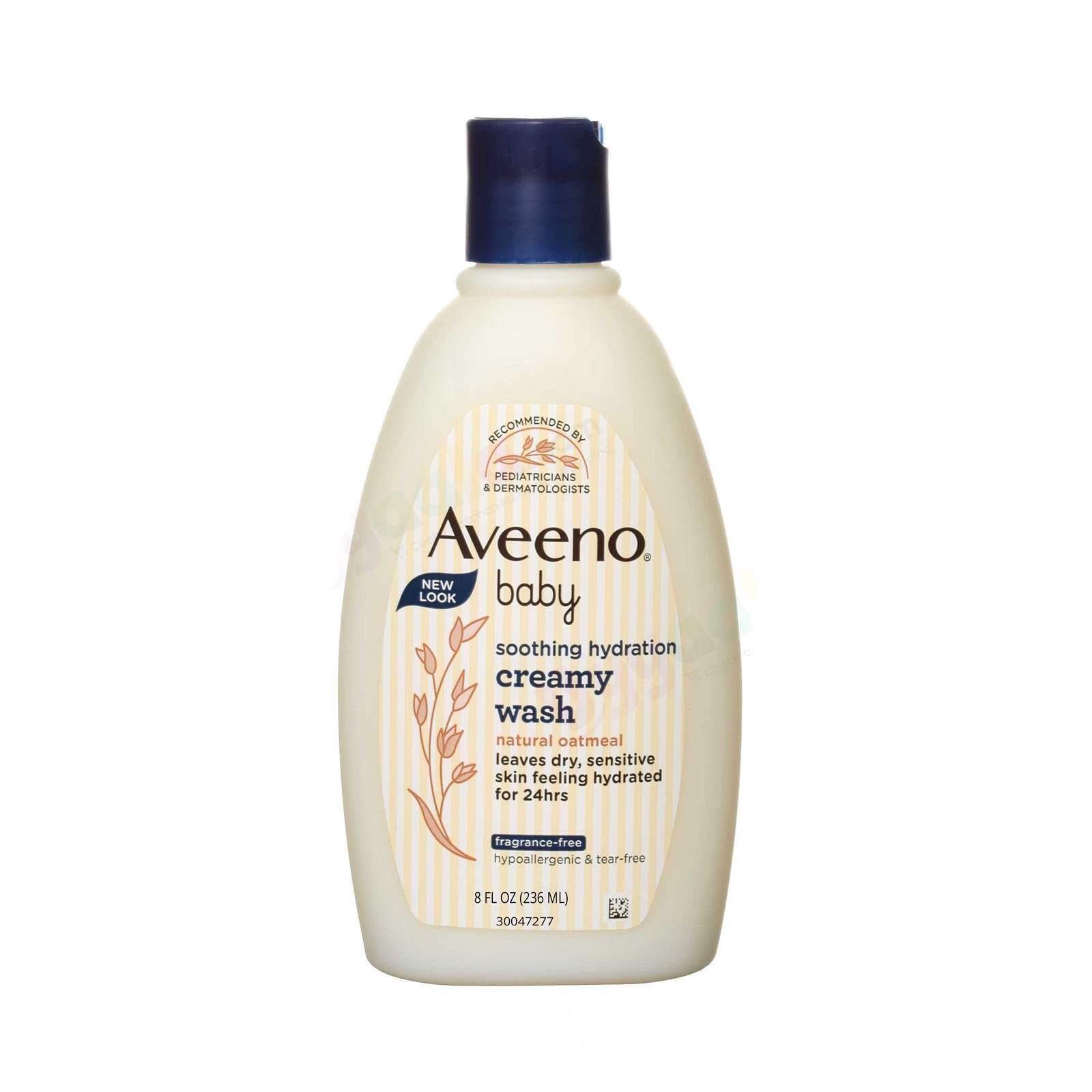 Aveeno Baby Creamy wash soothing hydration, natural oatmeal - 236 ml