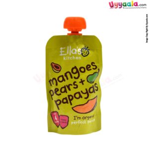 Ella's Kitchen Organic Baby Puree with Mangoes, Pears, Papayas