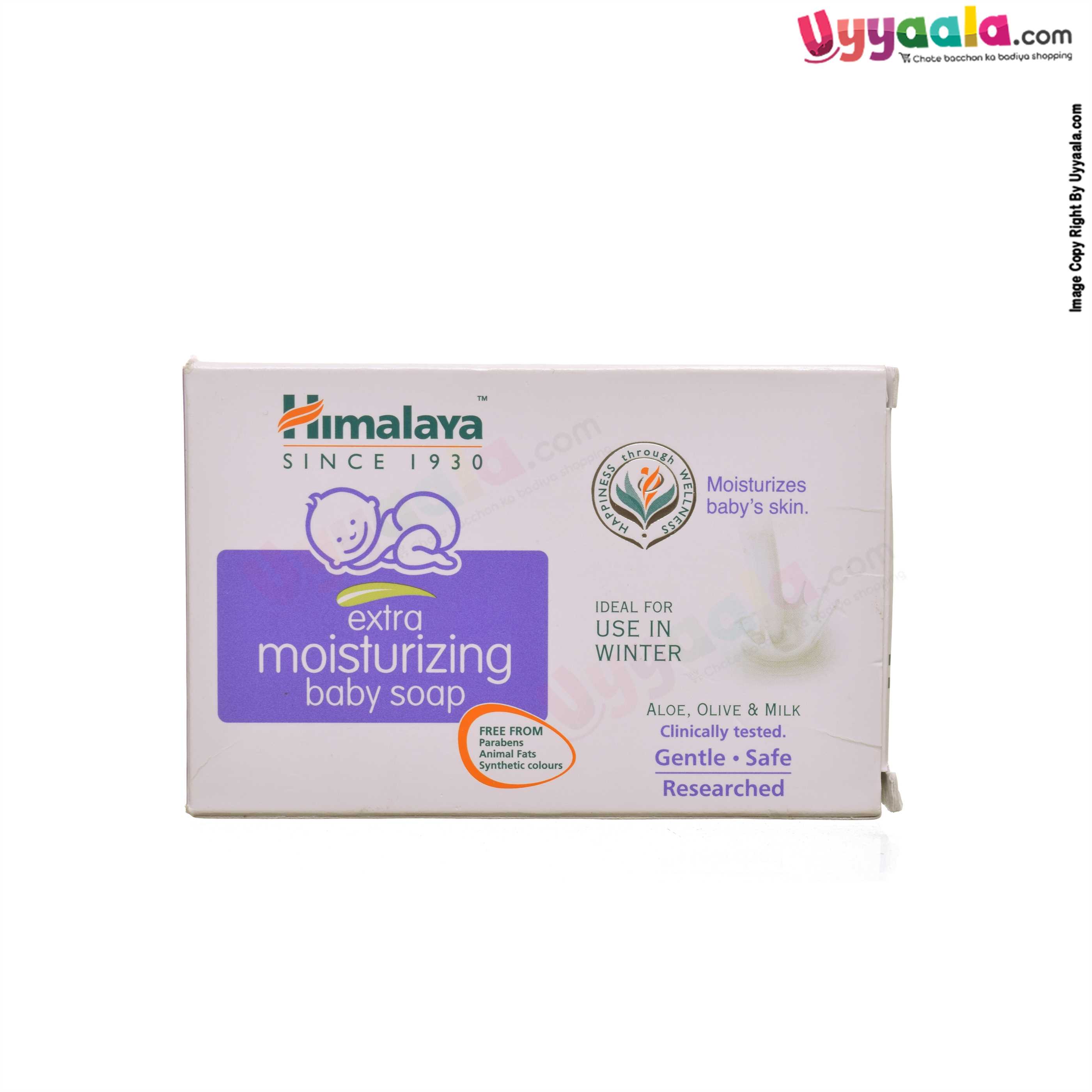 Moisturizing baby soap