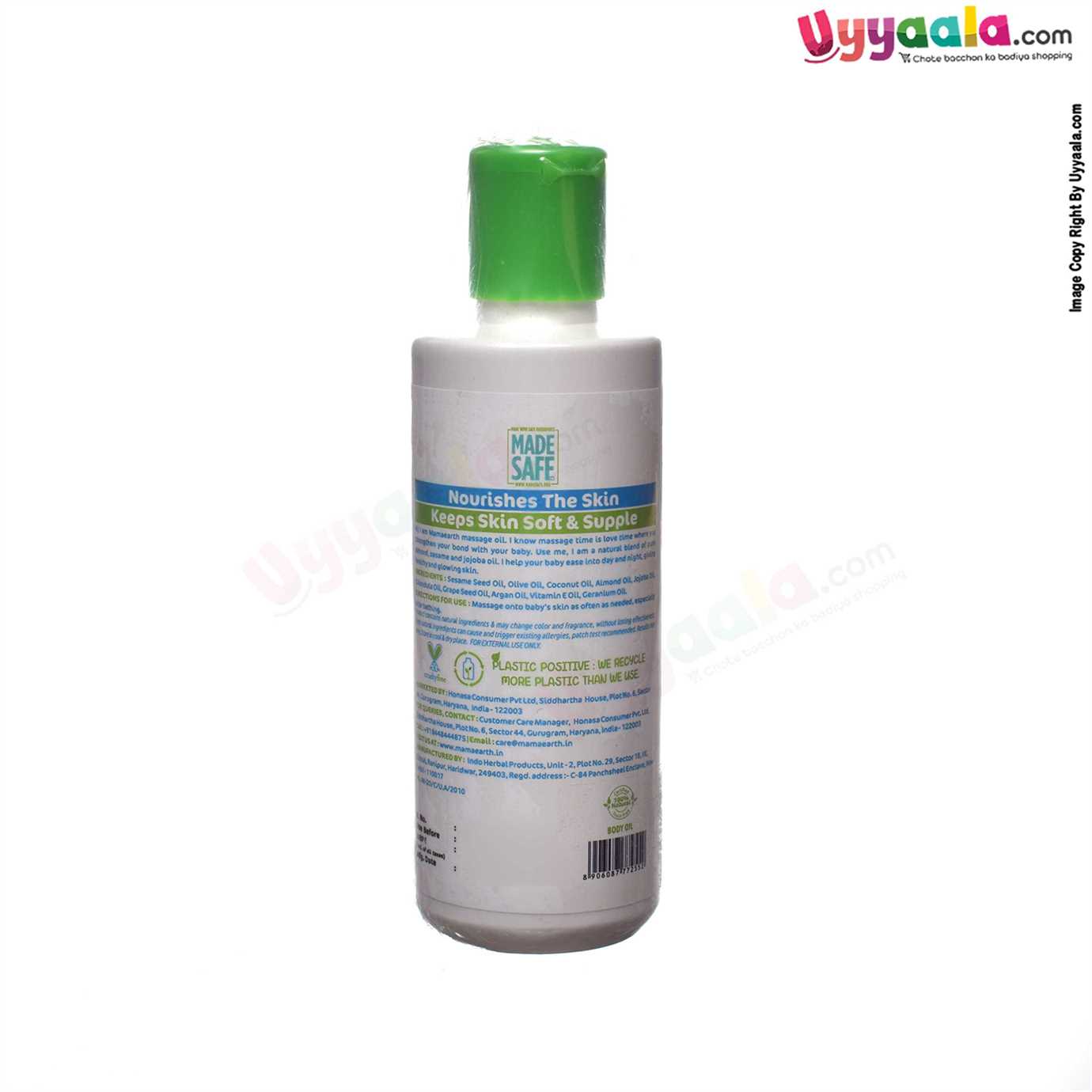 mamaearth Massage Oil For Babies