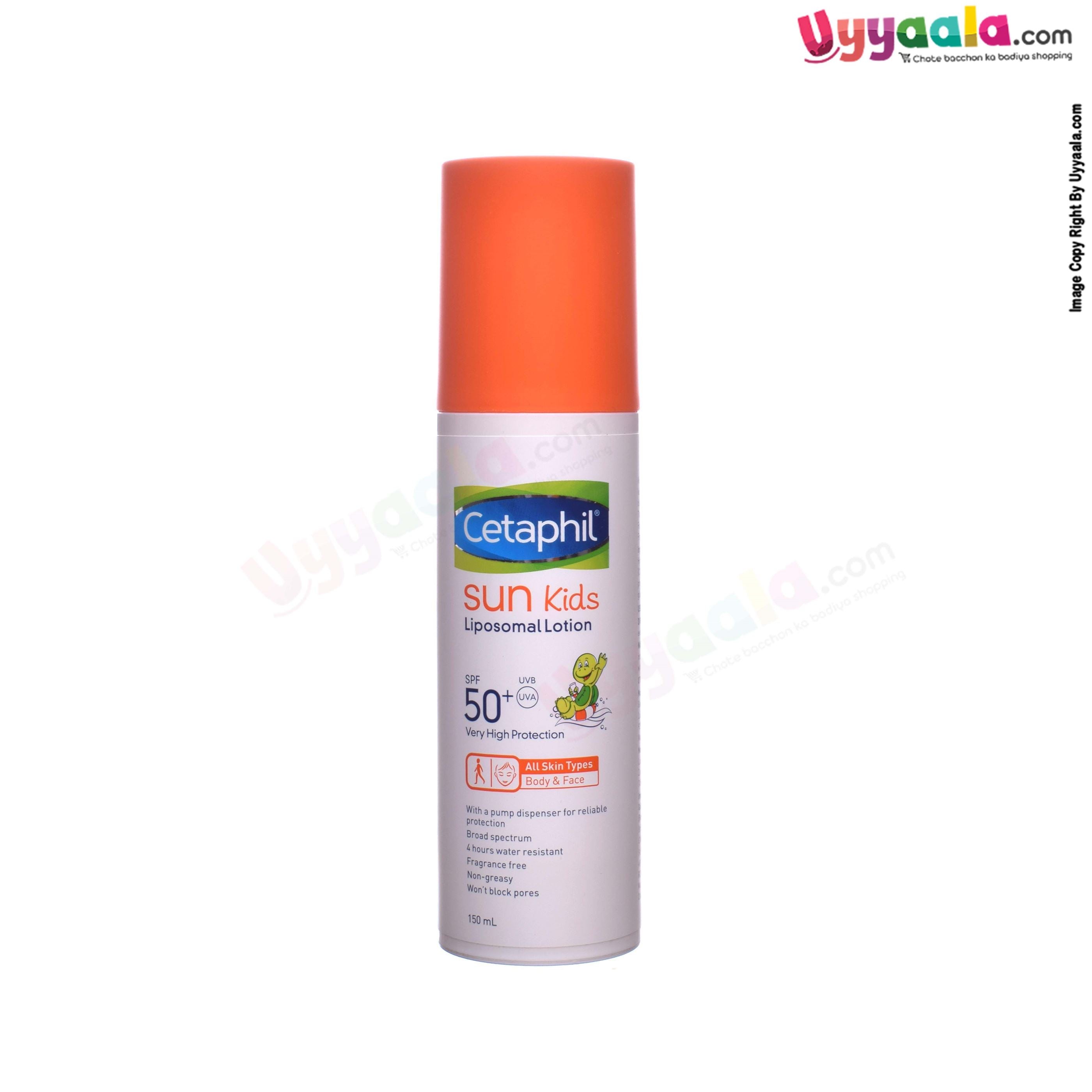 Sun kids liposomal lotion for face and body