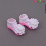 BABY Accessory set for kids with cap and socks - white, 0-12 months