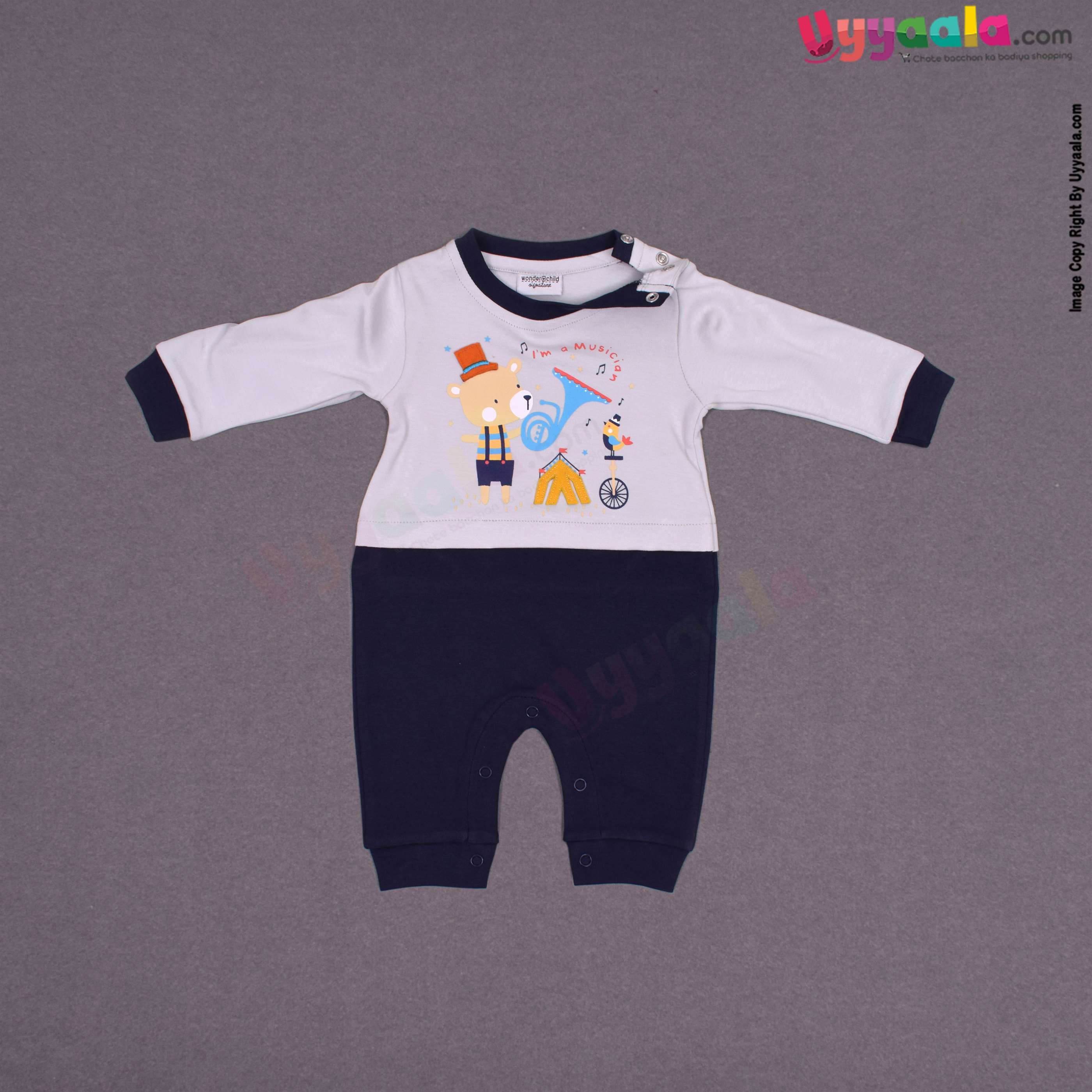 Half romper for baby girl