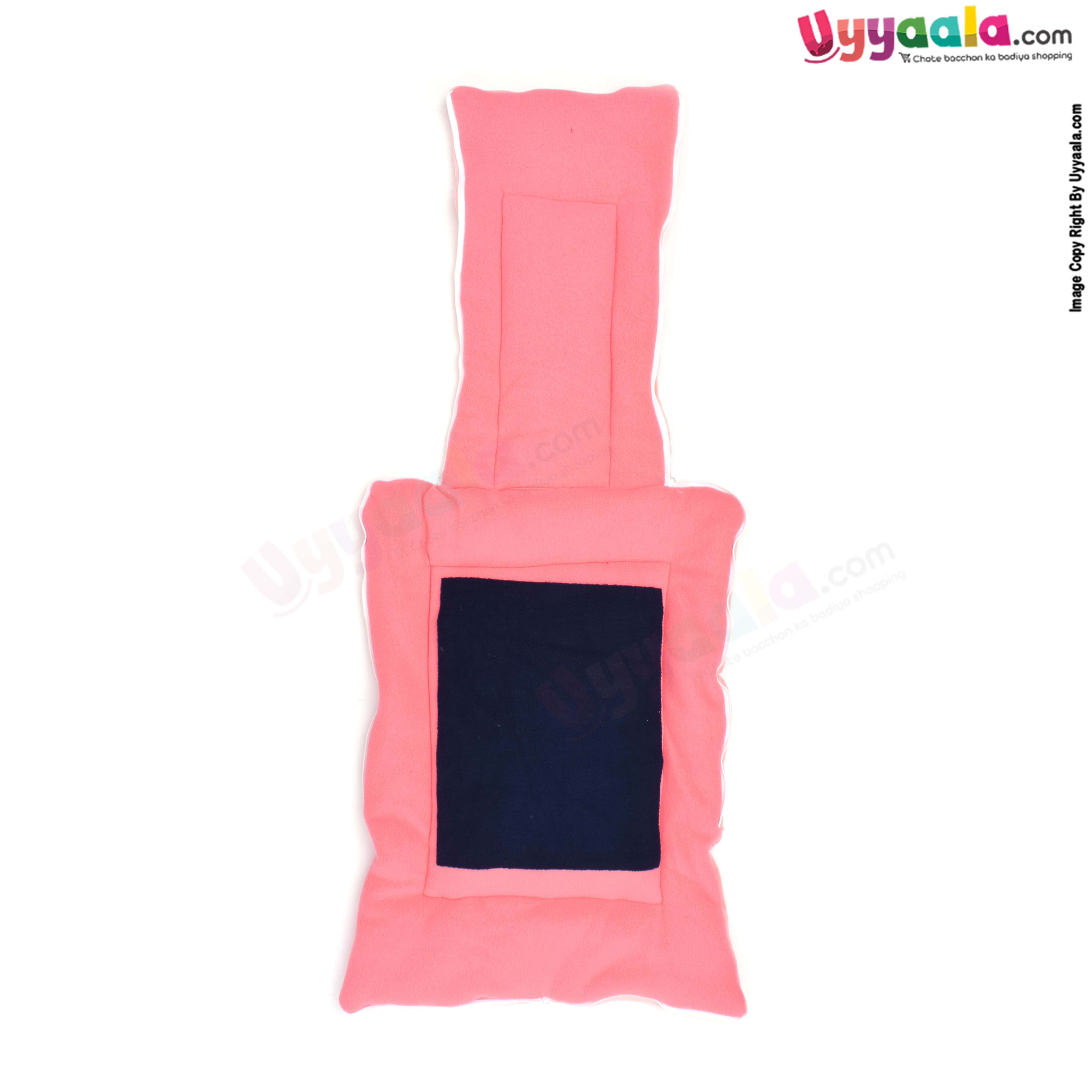 Quick Dry Sleeping Bag (Carry Nest) Premium Velvet For Babies 0-12m Age, Size(67*46cm)- Pink