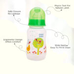 Buy Mee Mee Baby Milk Feeding Bottle with Anti-Colic Teat - 125ml Online India at uyyaala.com