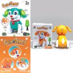 Cute Puppy Battery Operated Toy with Music & Lights 3+Years - Multicolor