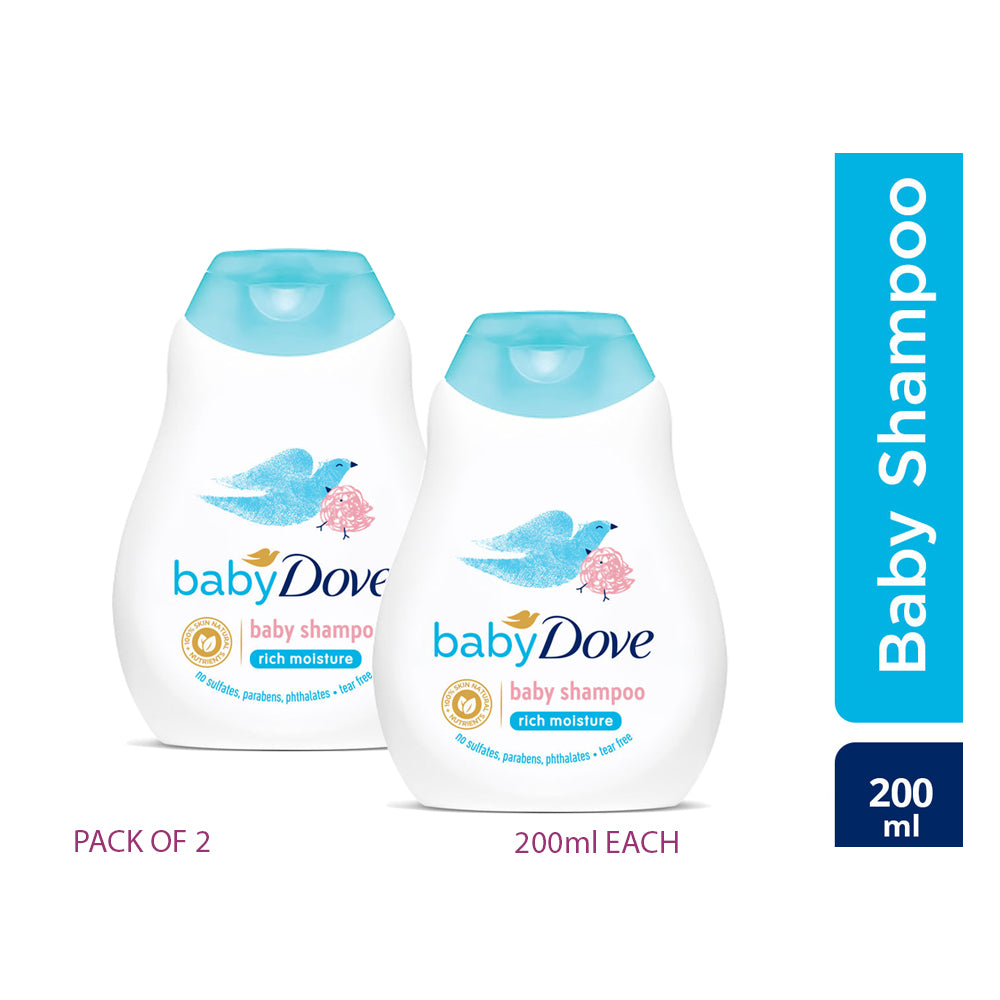 BABY DOVE Rich Moisture Baby Shampoo Tear Free - 200ml