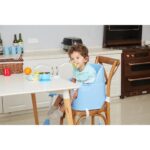 R for Rabbit Cherry Berry Grand Convertible 4 in 1 Feeding High Chair for Baby of 6 Month to 7 years(Lake Green)