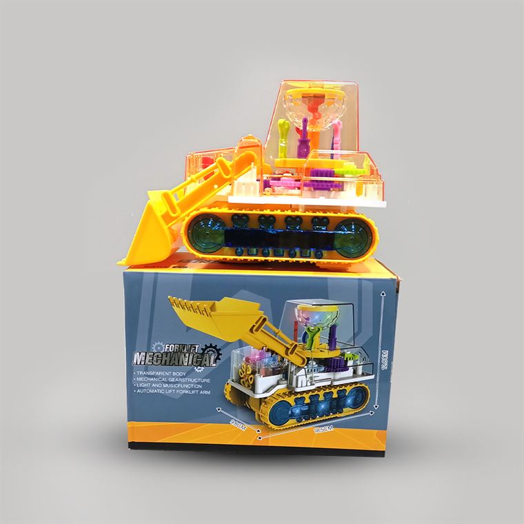 Buy Forklift Battery Toy with visible Gears - Yellow Online in India at uyyaala.com