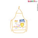 Baby Feeding Bib, Top & Back Tieing Apron Model, Cartoon Print, 1-4Y Age, Size (51*36cm)