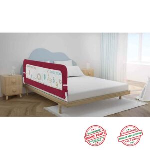 R FOR RABBIT Safeguard Anti-Fall Bed Rail for Baby, 6 feet length and 2.3 Feet height Pack of 1
