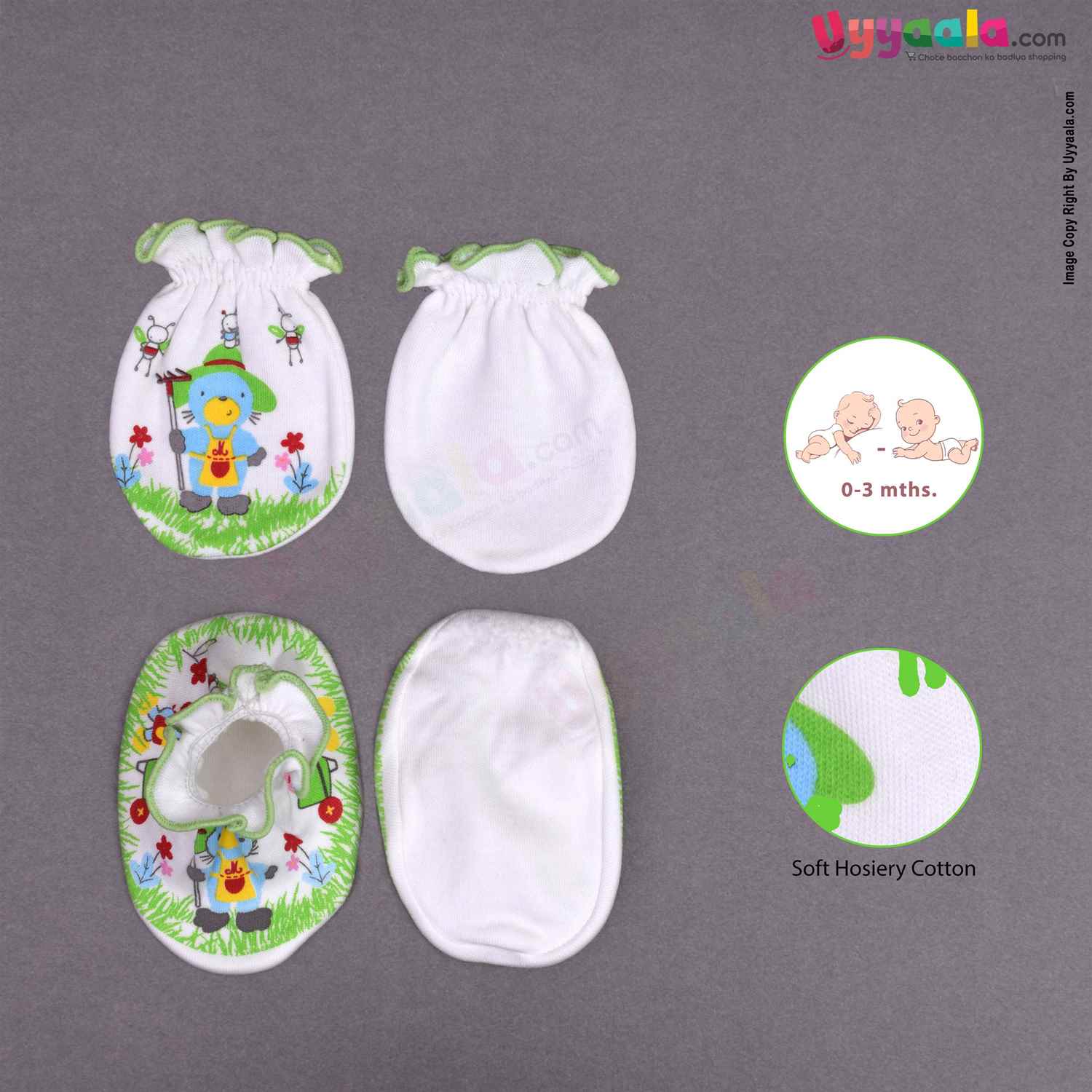 Mitten & Booties Set for Babies