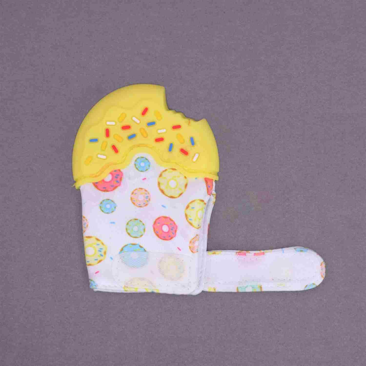 Baby Teething Mitten  Ice Cream Shape