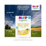 Hipp Organic Apple & Banana Bircher Muesli for Babies - 200gms, 7+m