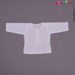Soft linen cotton ethnic wear kurta & pajama set for boys - white