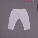 Soft linen cotton ethnic wear kurta & pajama set for boys - white