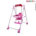 EBALE Garden swing with music for babies - 6 + months, pink