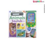 HINKLER Write and wipe - animals with sounds, 3 + years