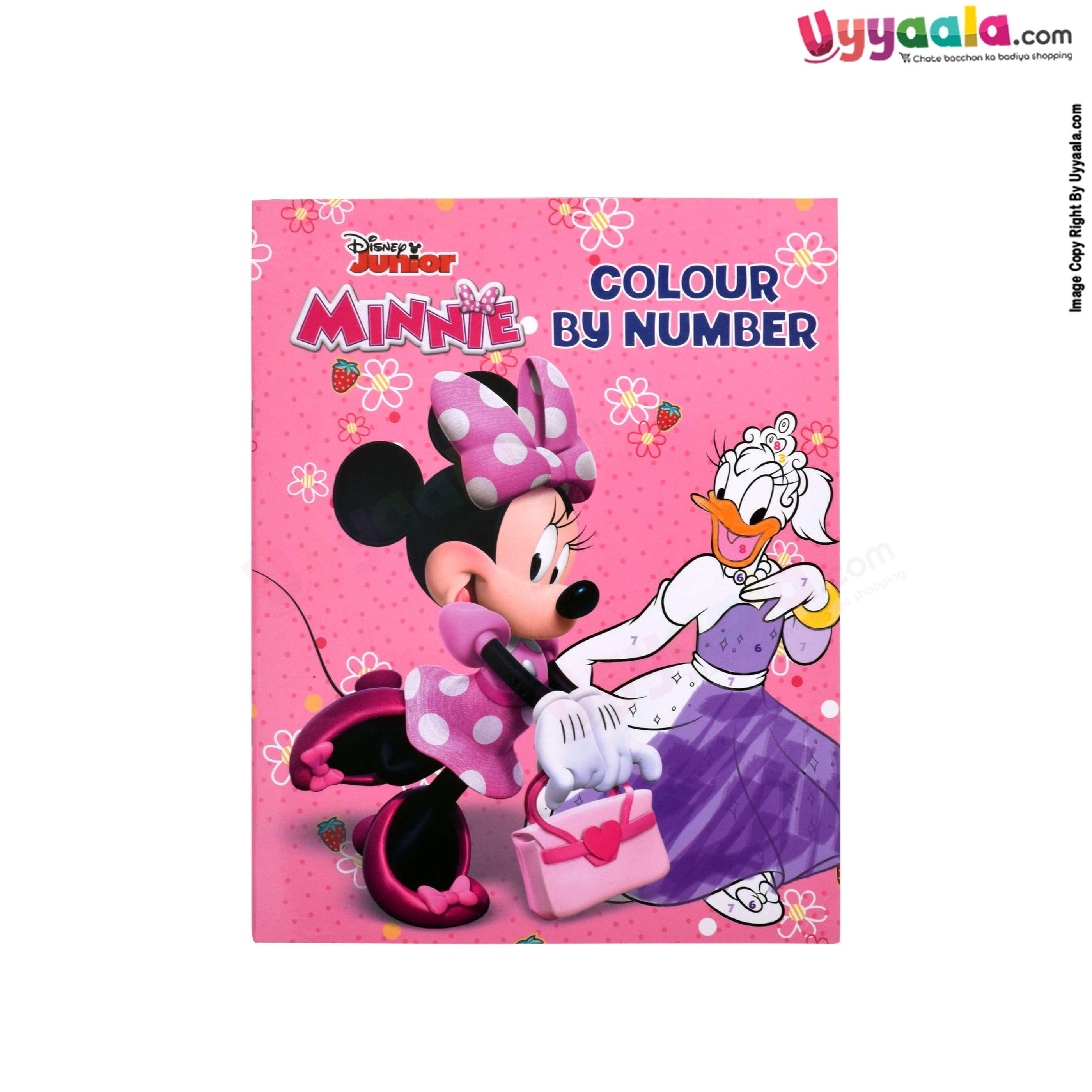 Disney junior minnie - color by number, 4 + years