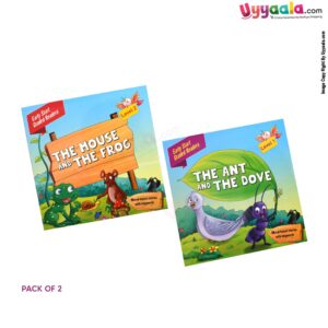 Early start graded readers - the ant and the dove & the mouse and the frog - pack of 2 - 2 volumes (2 - 5 years)