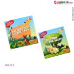 Early start graded readers - the crow and the sheep & the mouse and the frog - pack of 2 - 2 volumes (2 - 5 years)